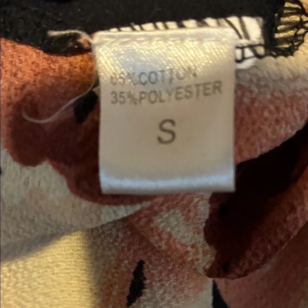 Beautiful Spring/ Summer Floral Black and Rose Formal minidress (S) - Picture 8 of 11